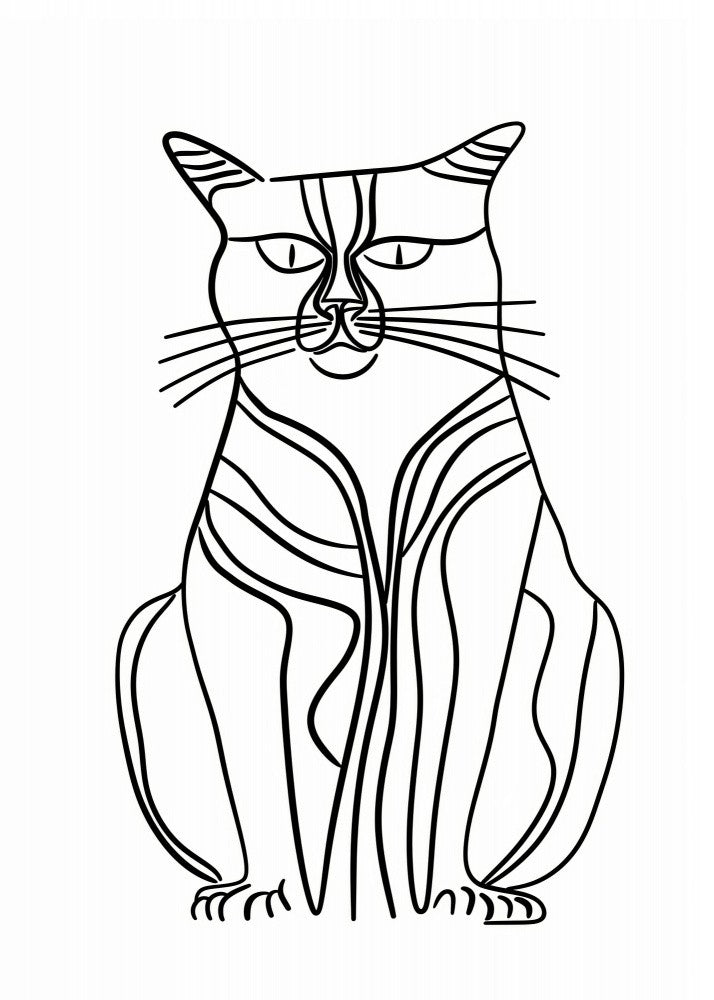 Line Cat
