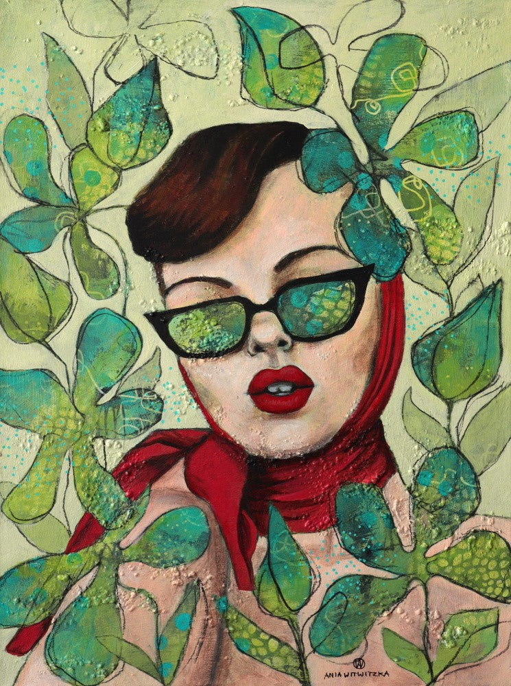 Retro lady 4