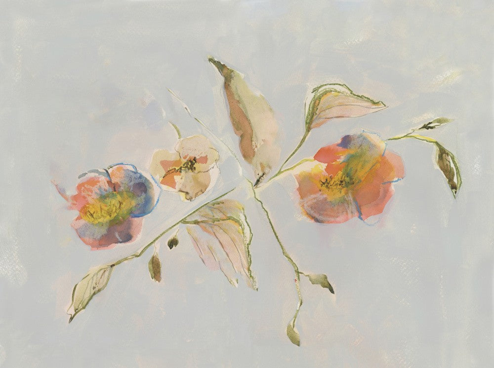 Elegante antike Blumen 01