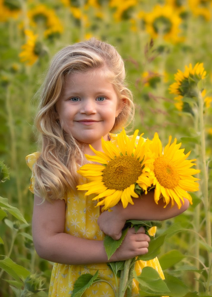Sunflower girl