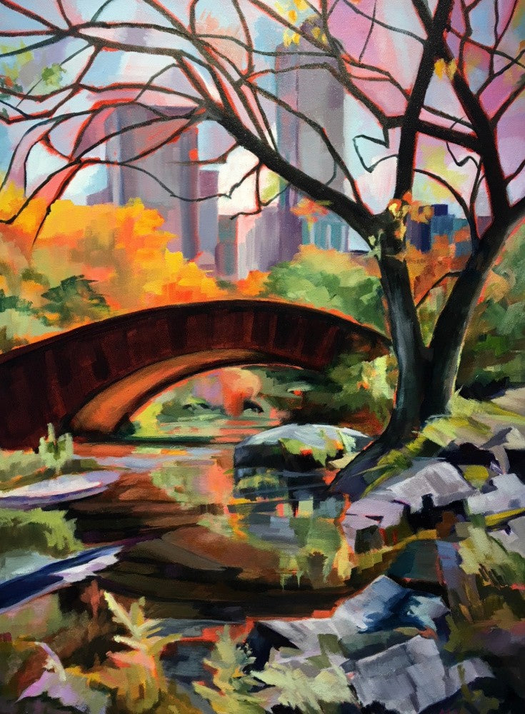 Bridge In Central Park