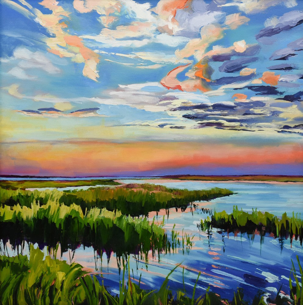 Colors of Sunset On Paine's Creek