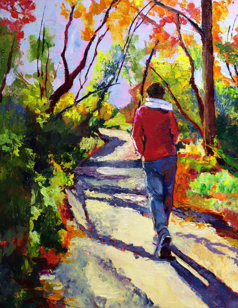 Sandi On a Walk