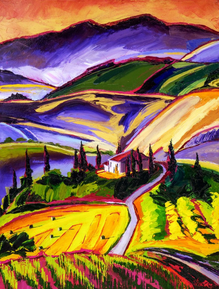 Tuscan Vineyard