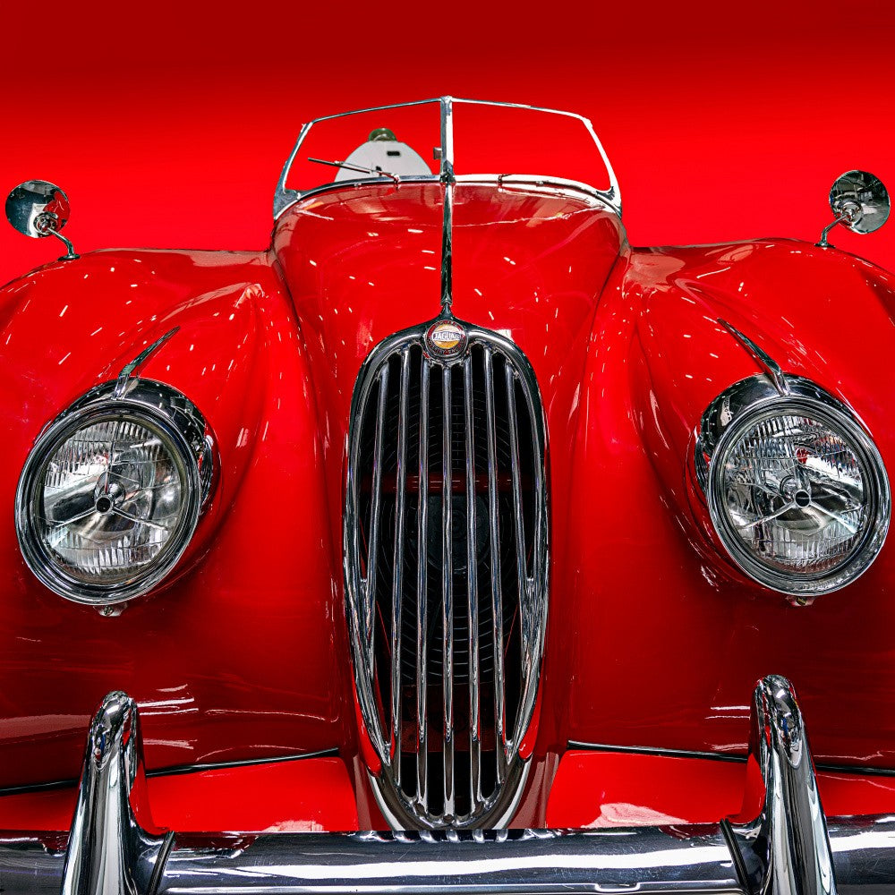 The red Jaguar