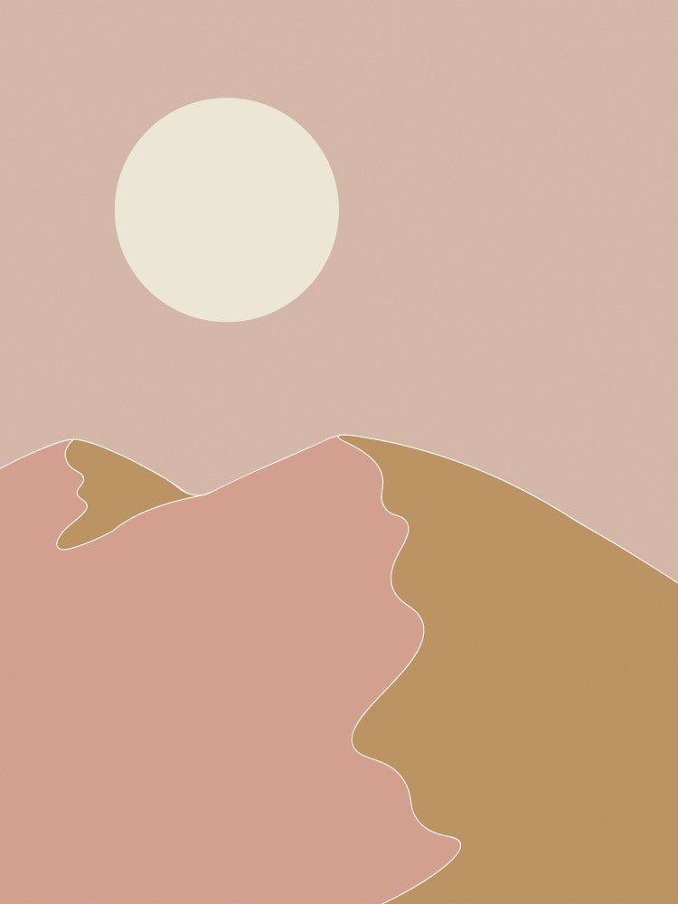Pink Night Sky