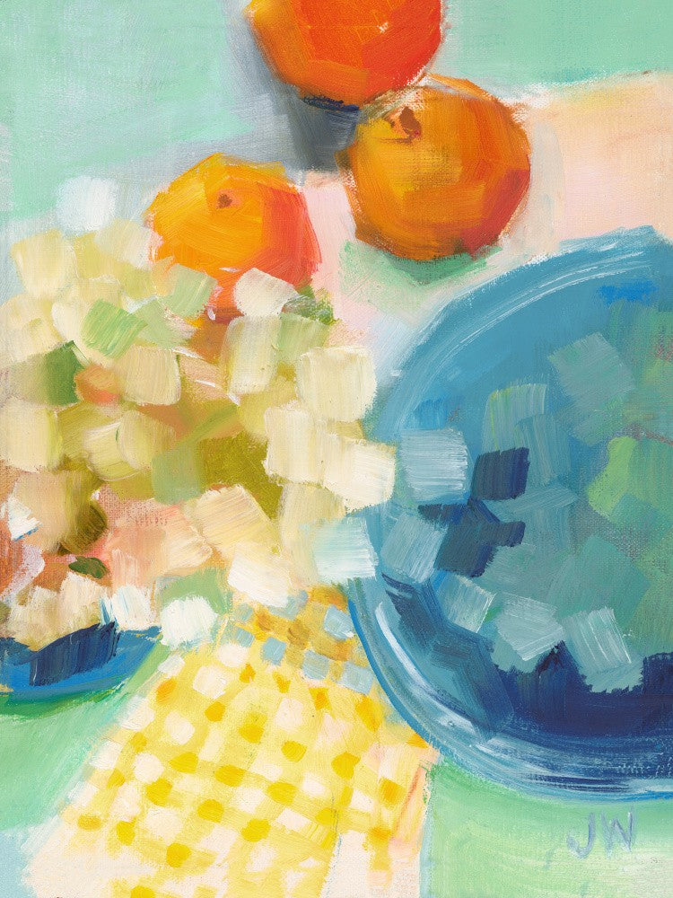Oranges and Hydrangea