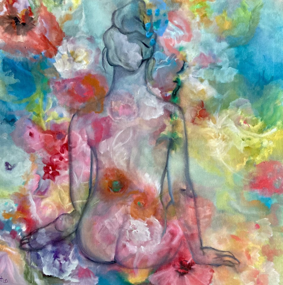 Alone in Her Garden