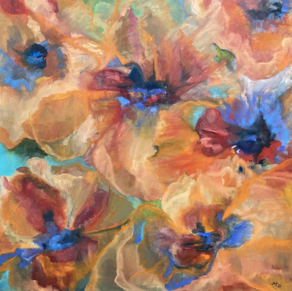 Fünf Mohnblumen II