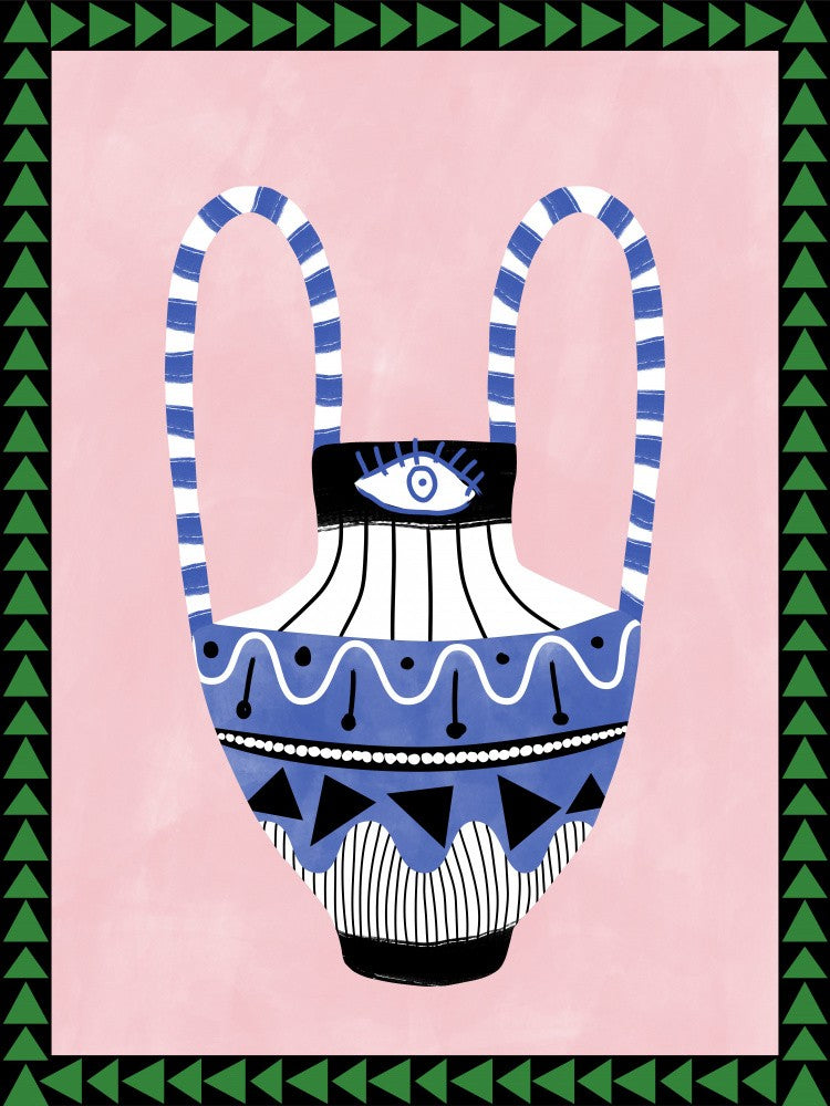 Vase Géométrique Coloré