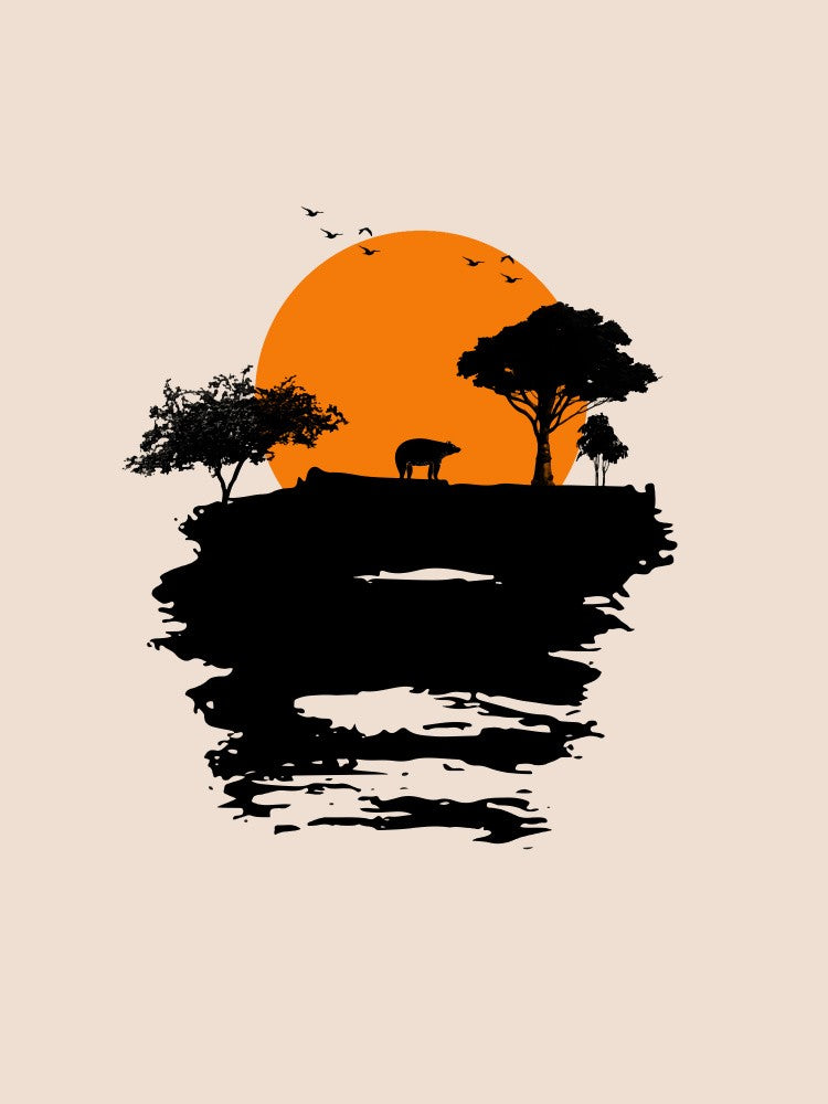 Bear Travel On Mountain