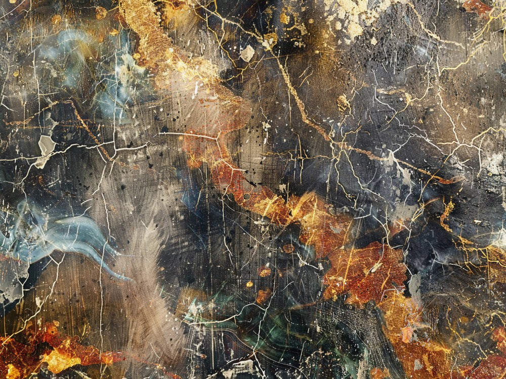 Abstract Marble Art Illustration 01