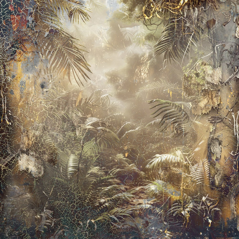 Pflanzen Blätter Kunstillustration 05