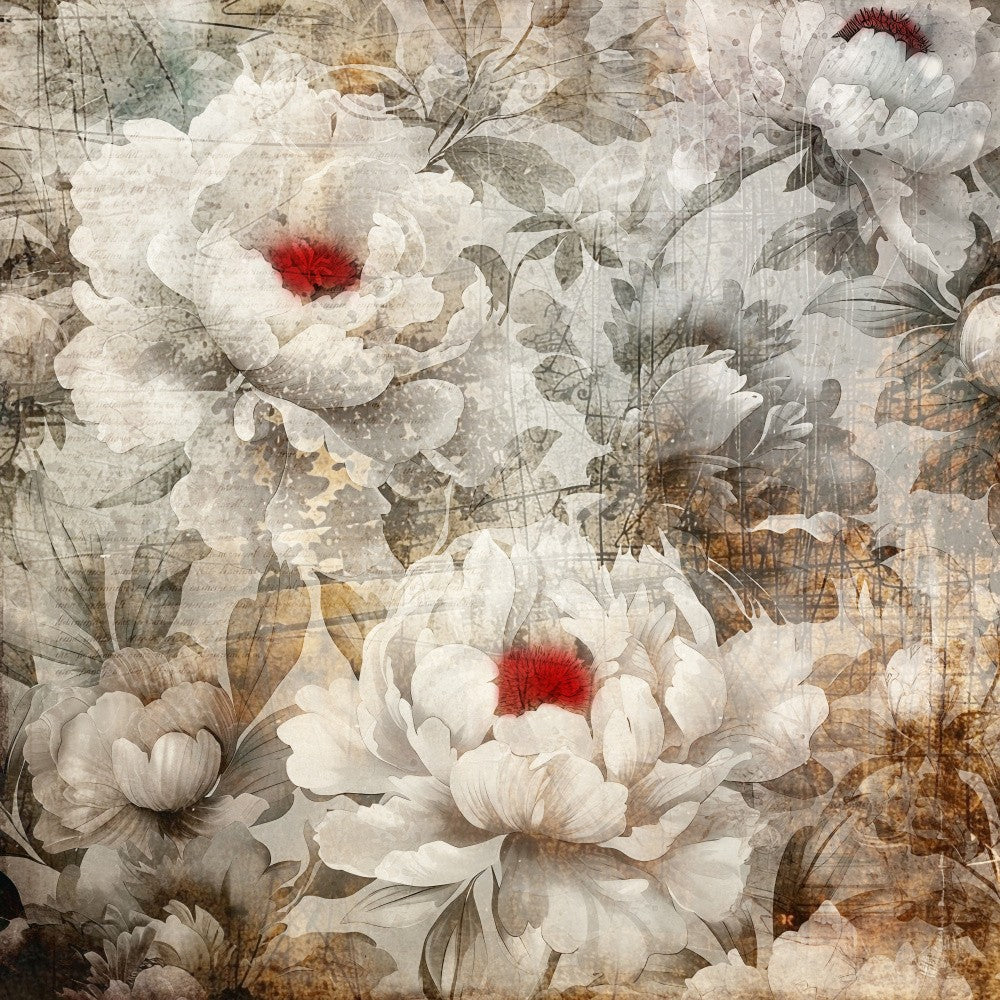 Floral Vintage Art Illustration 03