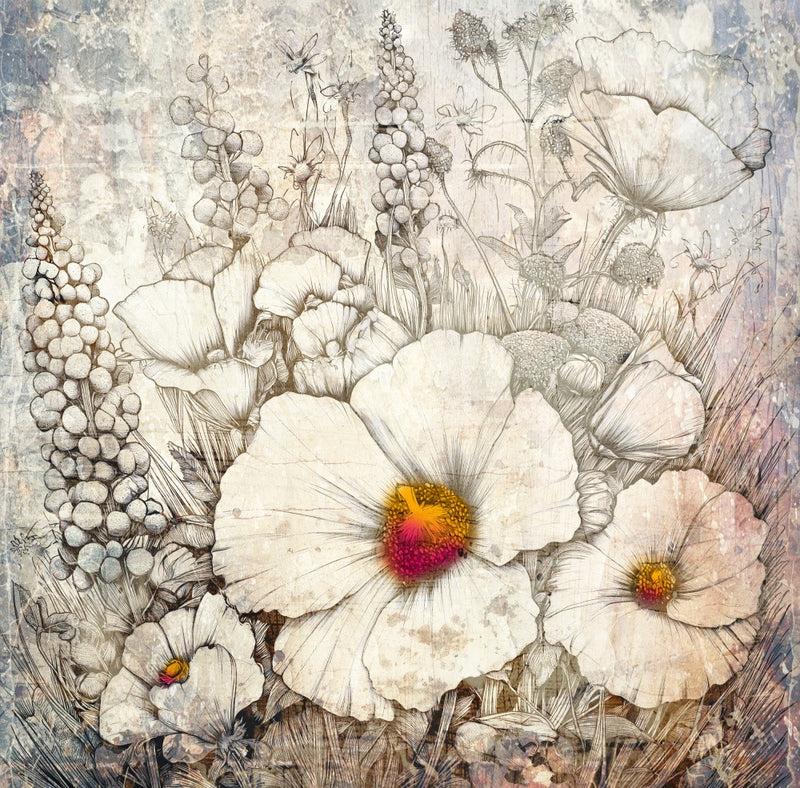 Floral Vintage Art Illustration 23