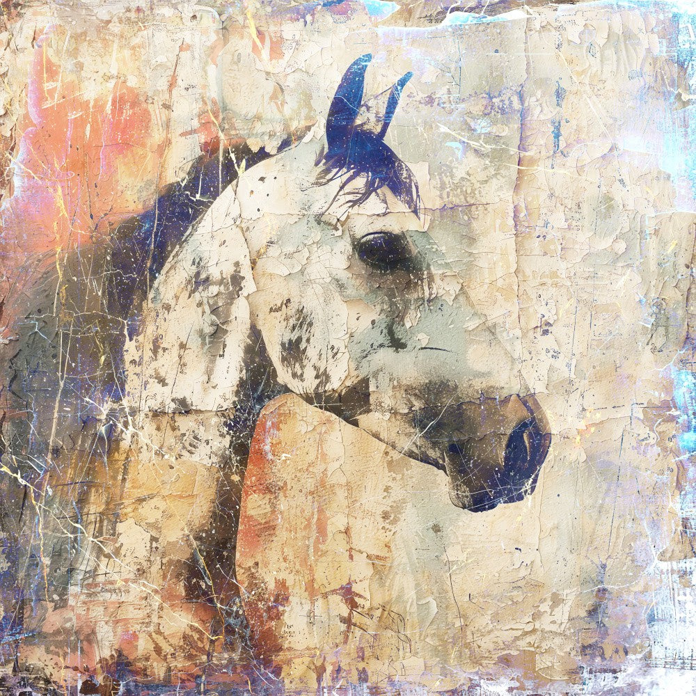 Horse Vintage Art Illustration 04