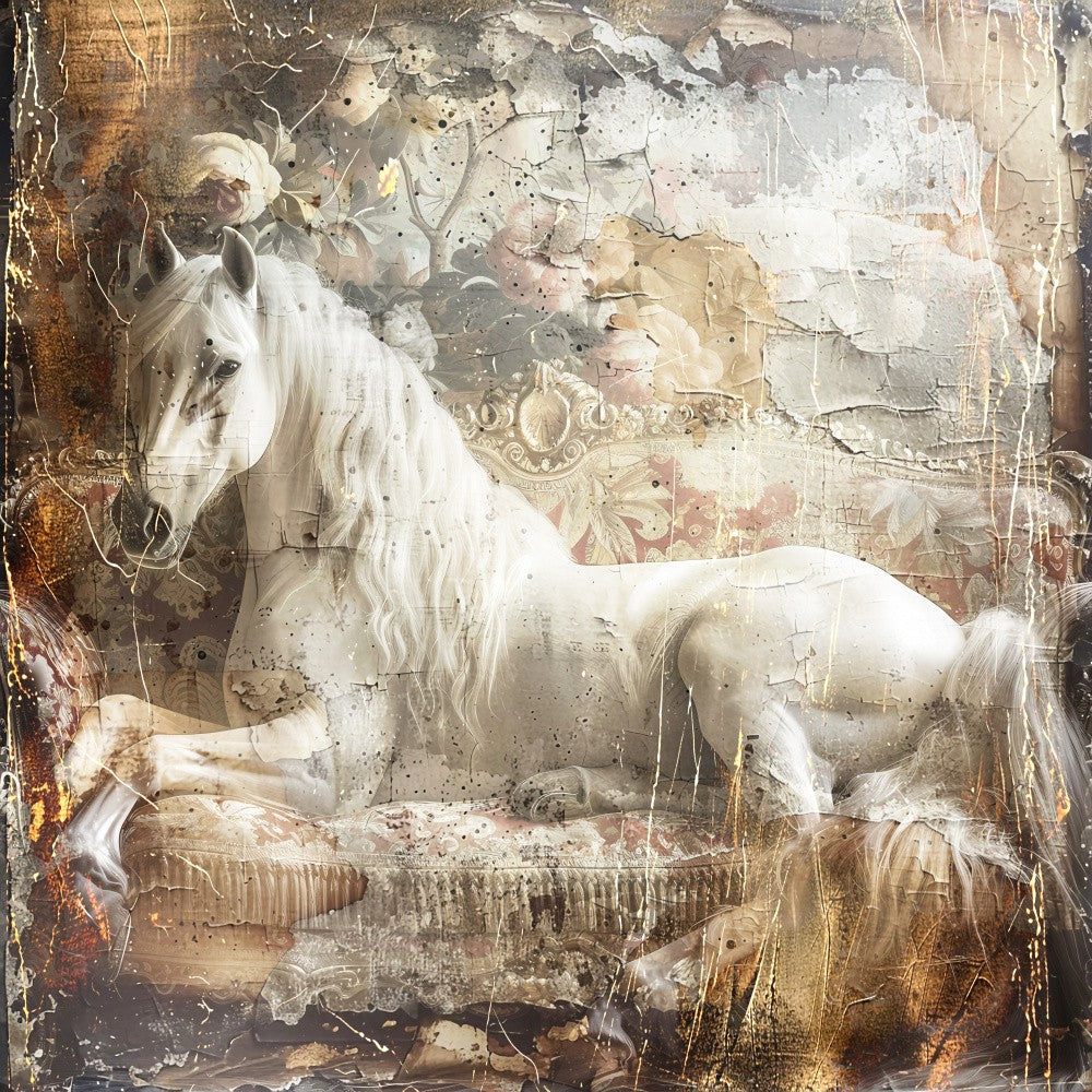 Horse Vintage Art Illustration 17