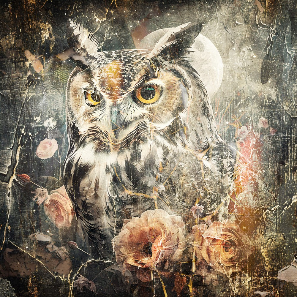 Floral Animals Vintage Art Illustration 19