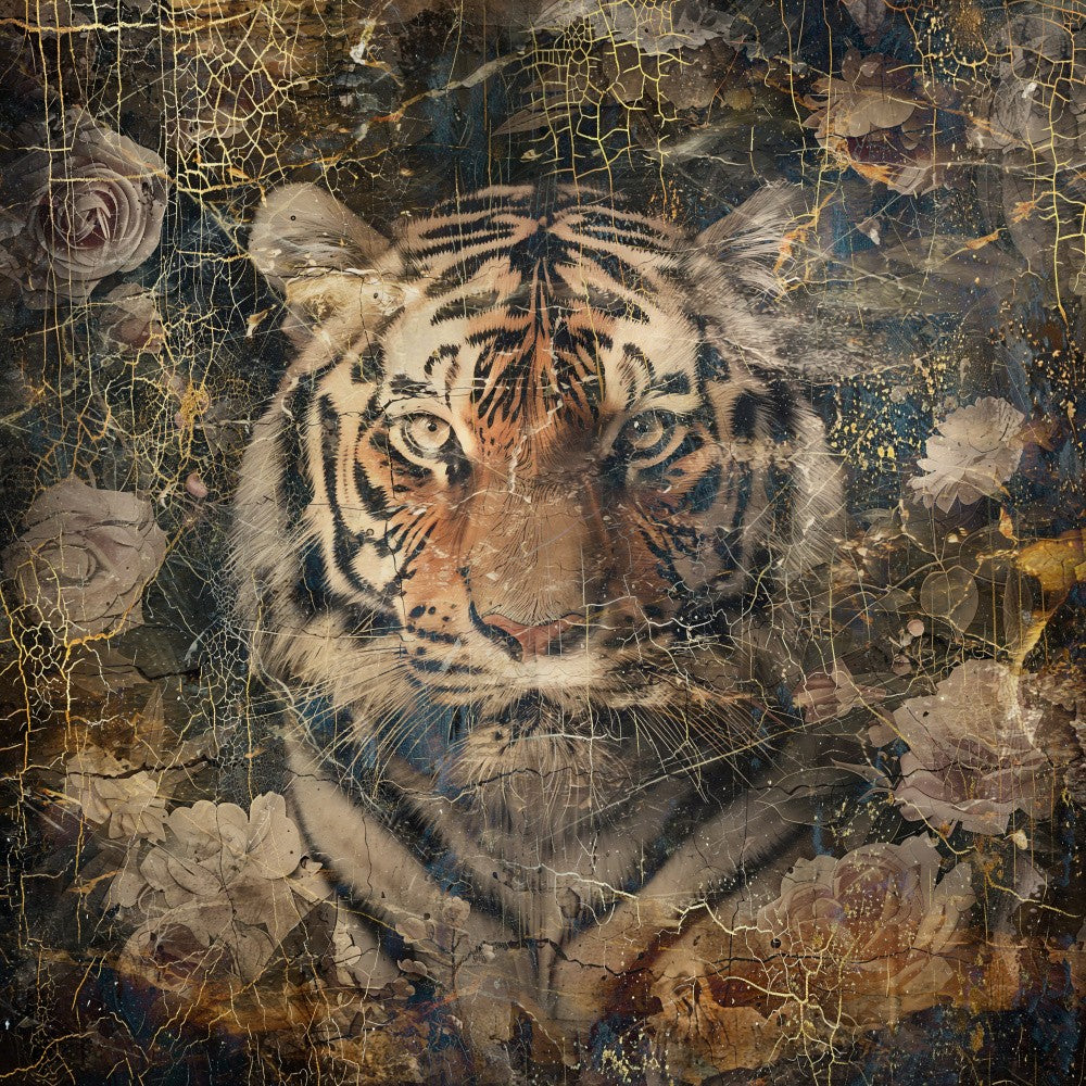 Floral Animals Vintage Art Illustration 28