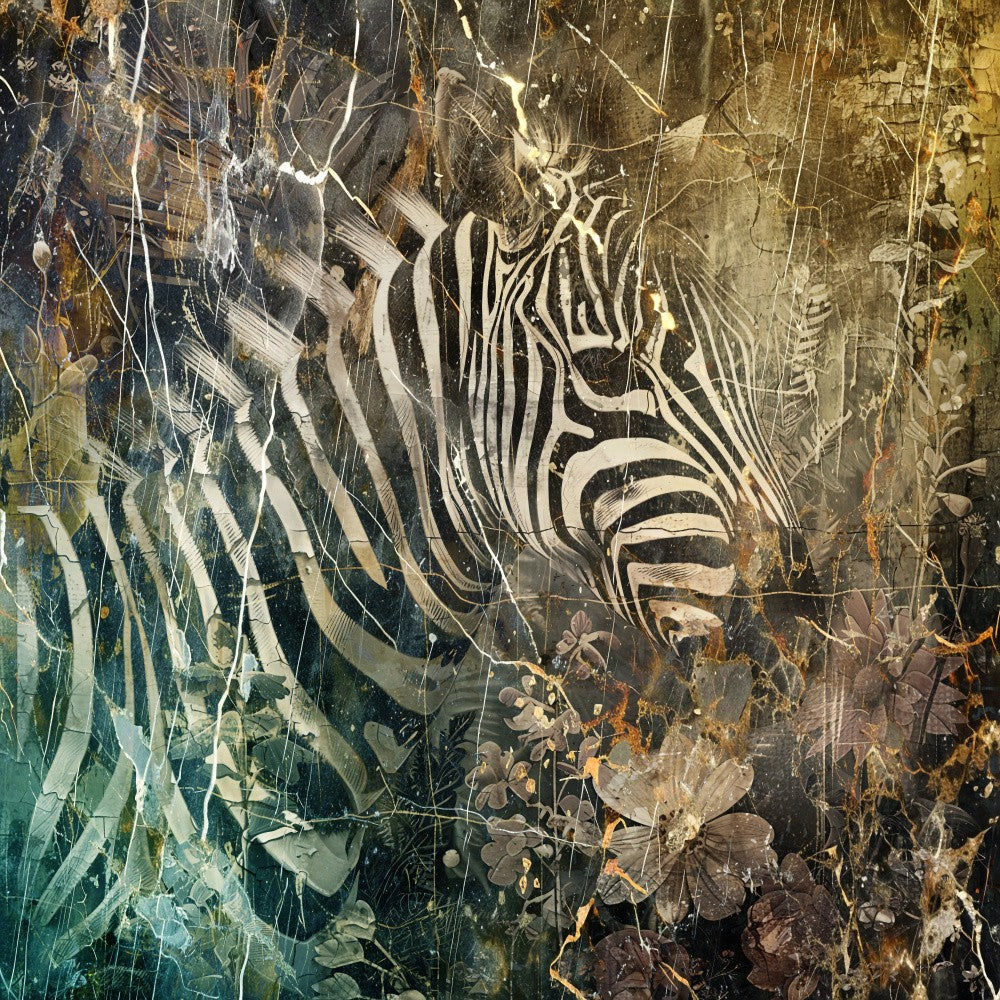 Floral Animals Vintage Art Illustration 30