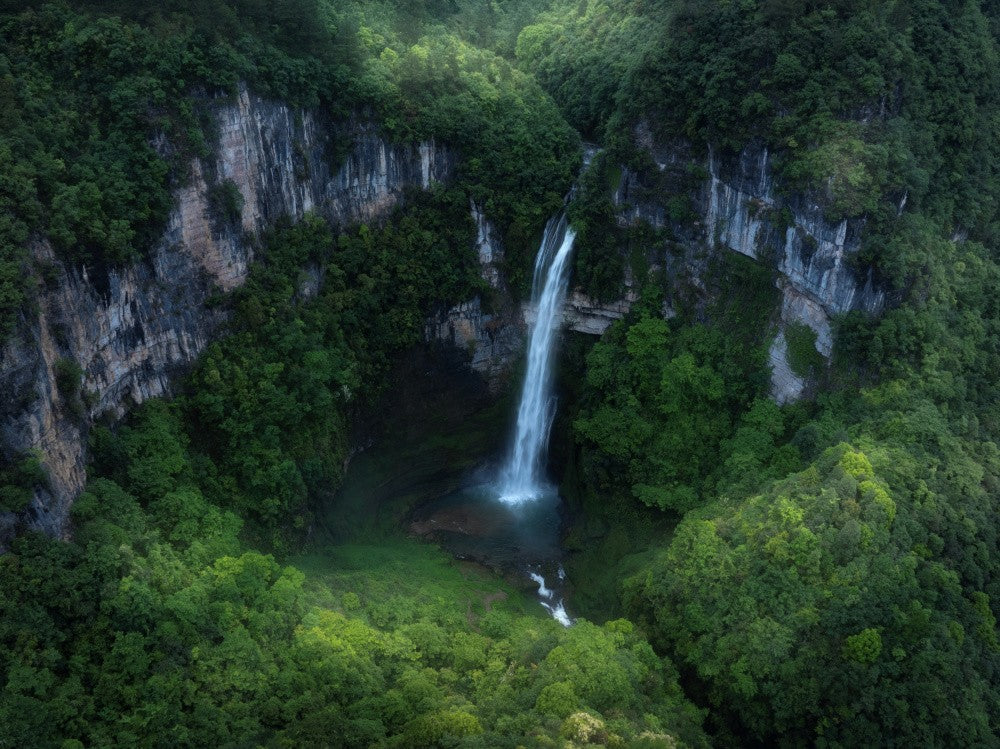 Wengdongtan Waterfall