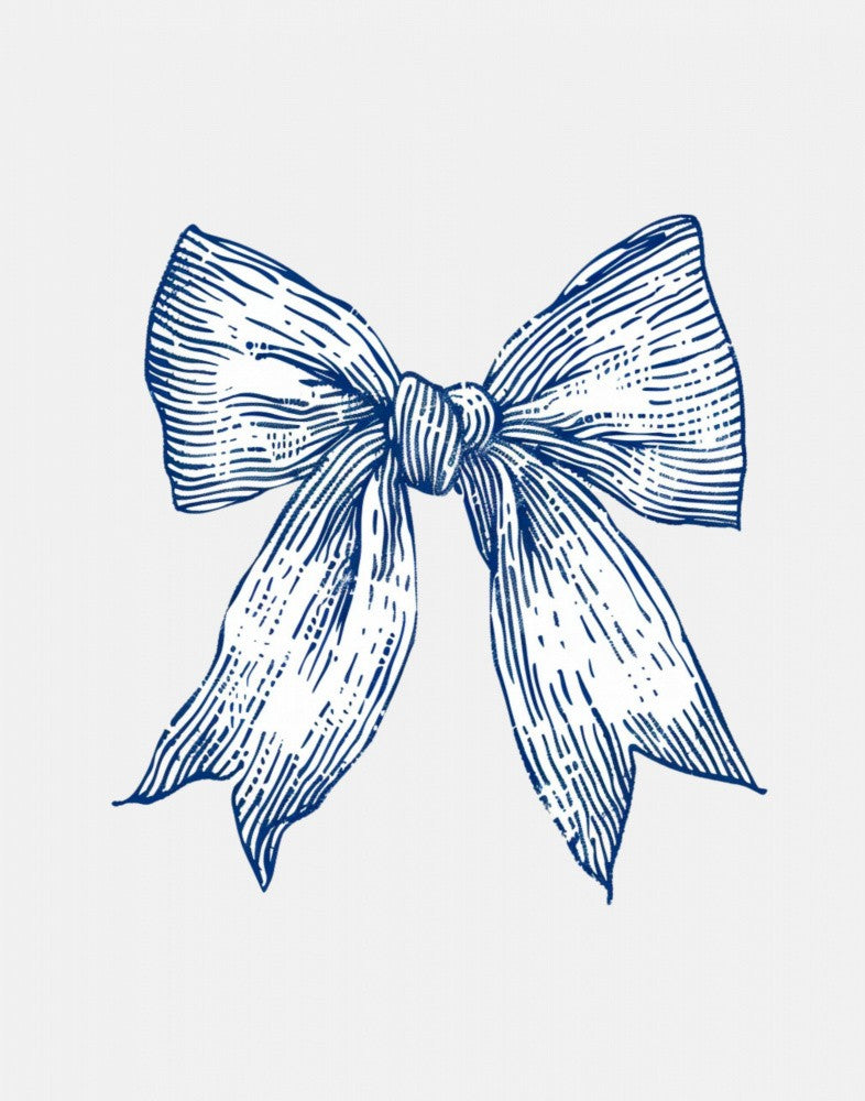 Nœud Rayé Côtier Bleu Foncé