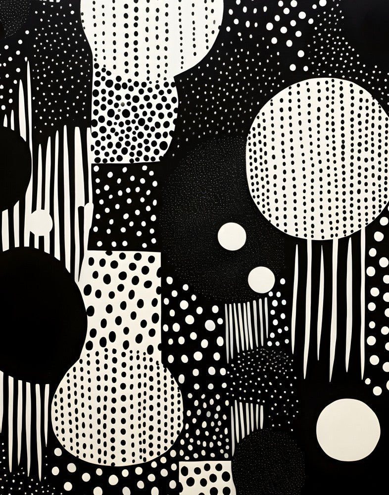Black and white abstract 3