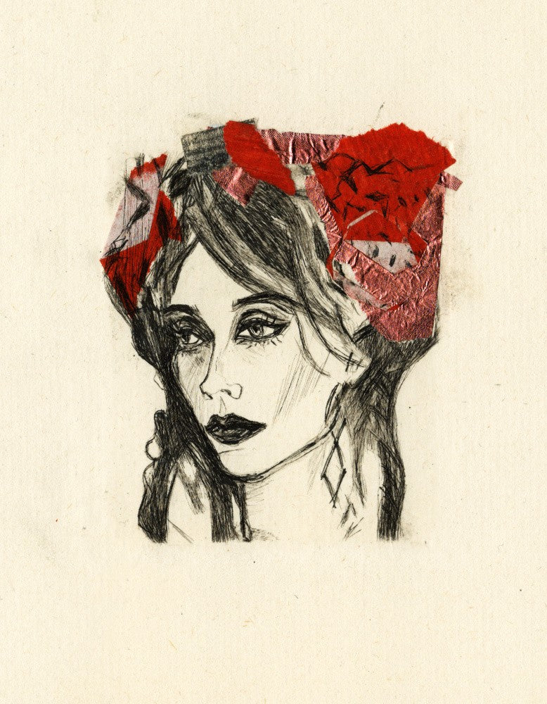 Scarlet Veil Gaze
