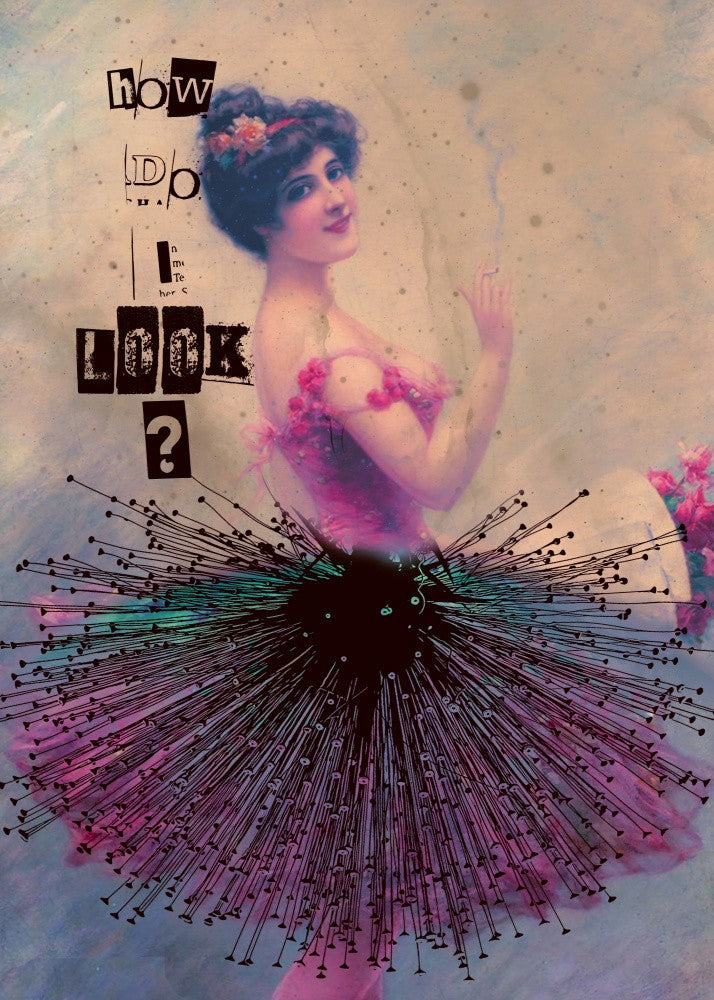 How Do I Look Collage Art