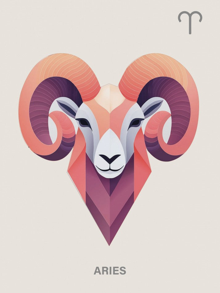 Zodiak Aries Art