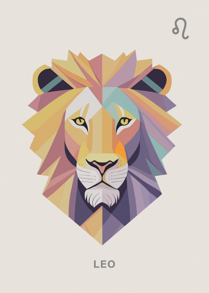 Zodiak Leo Art