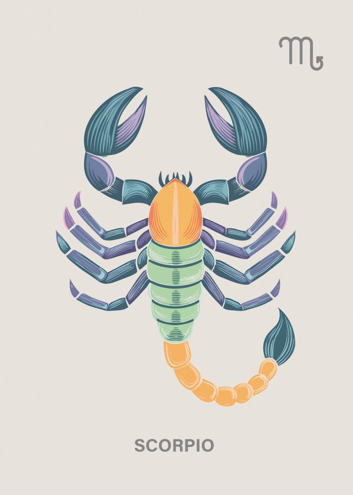 Zodiak Scorpio Art