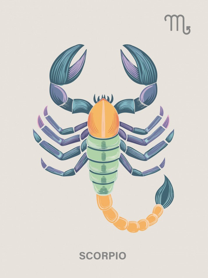 Zodiak Scorpio Art