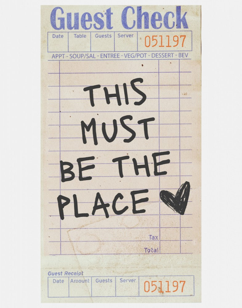 This Must Be the Place