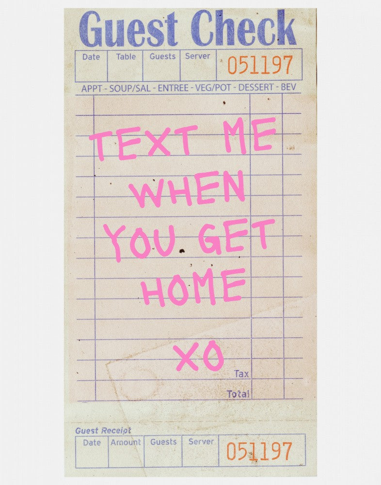 Text Me - Pink