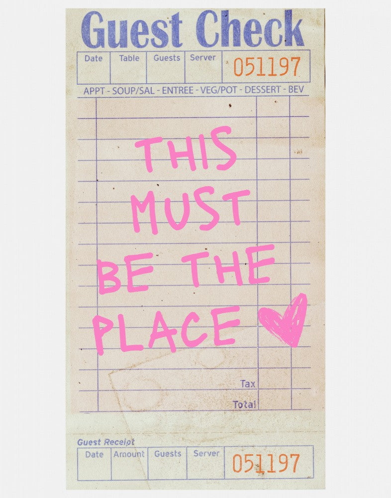 This Must Be the Place Pink