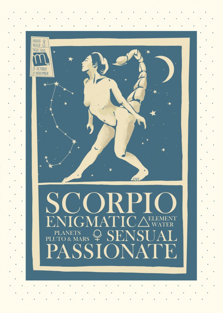 Scorpio Print