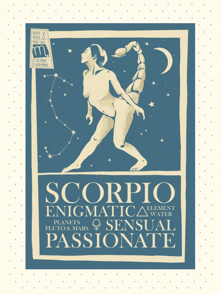 Scorpio Print