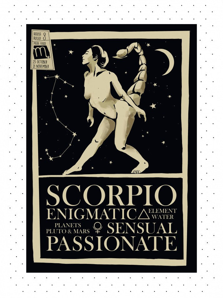 Scorpio Print