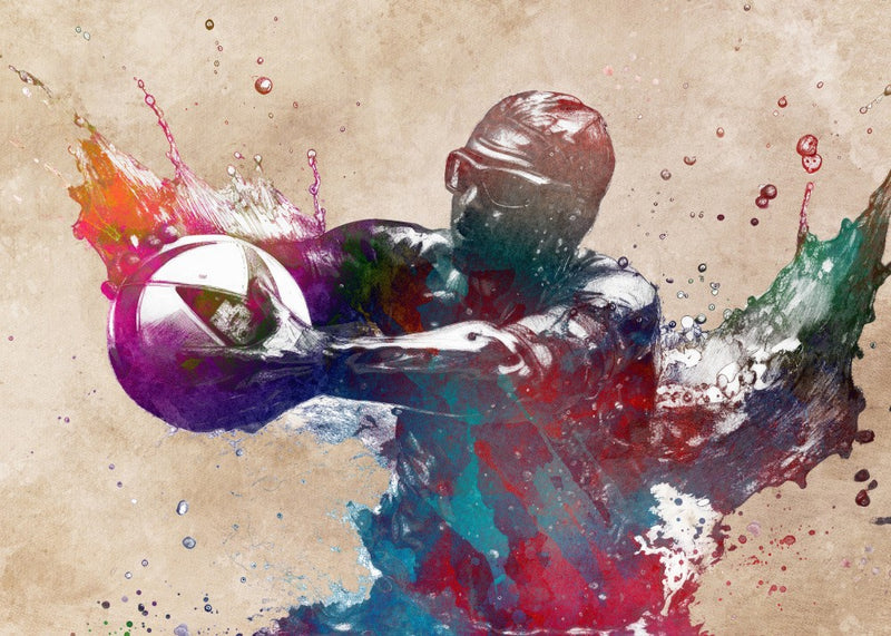 Sport Waterpolo Game Art