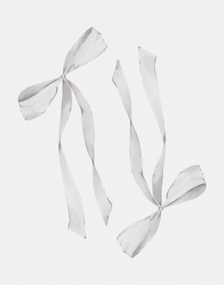 Two White Bows
