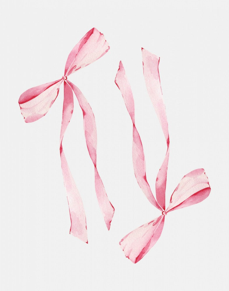 Two Pink Bows