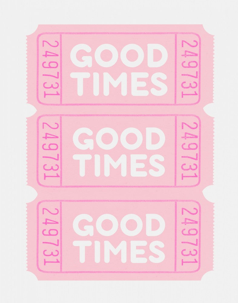 Pink With White Good Times