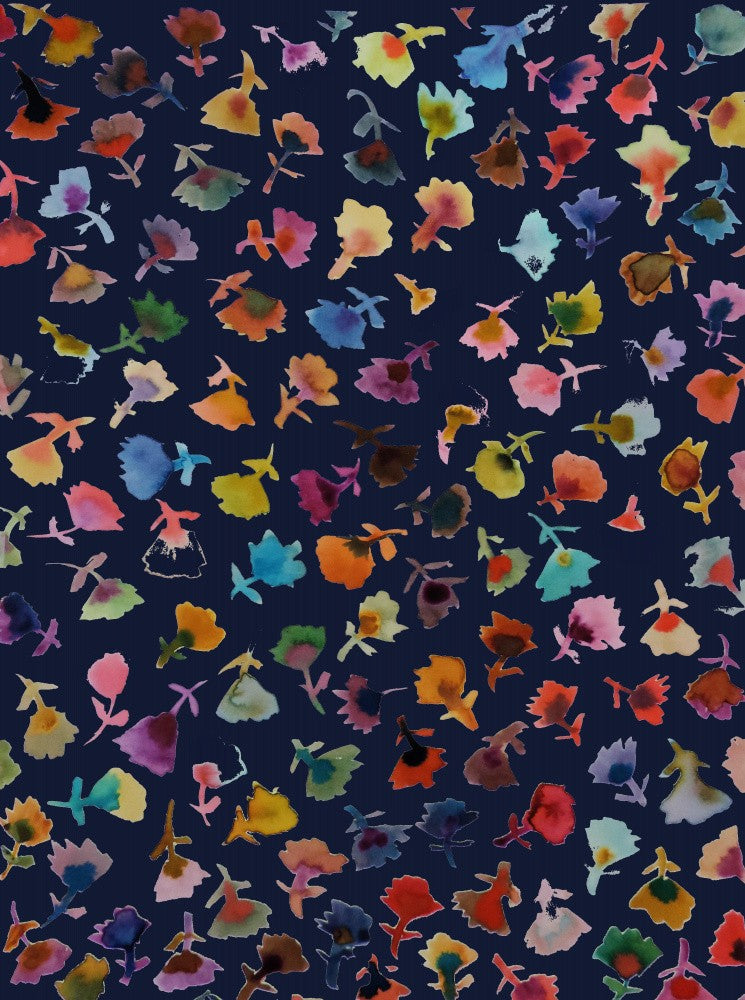 Petites Fleurs 2(marine)