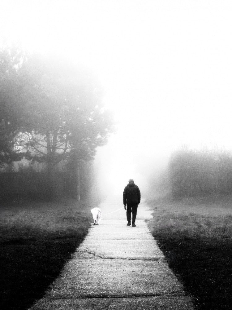 Man with Dog