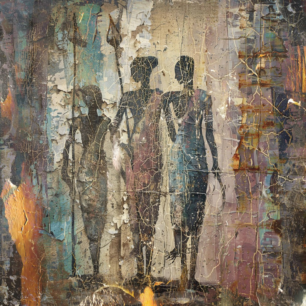 African Art Illustration Wallart 022