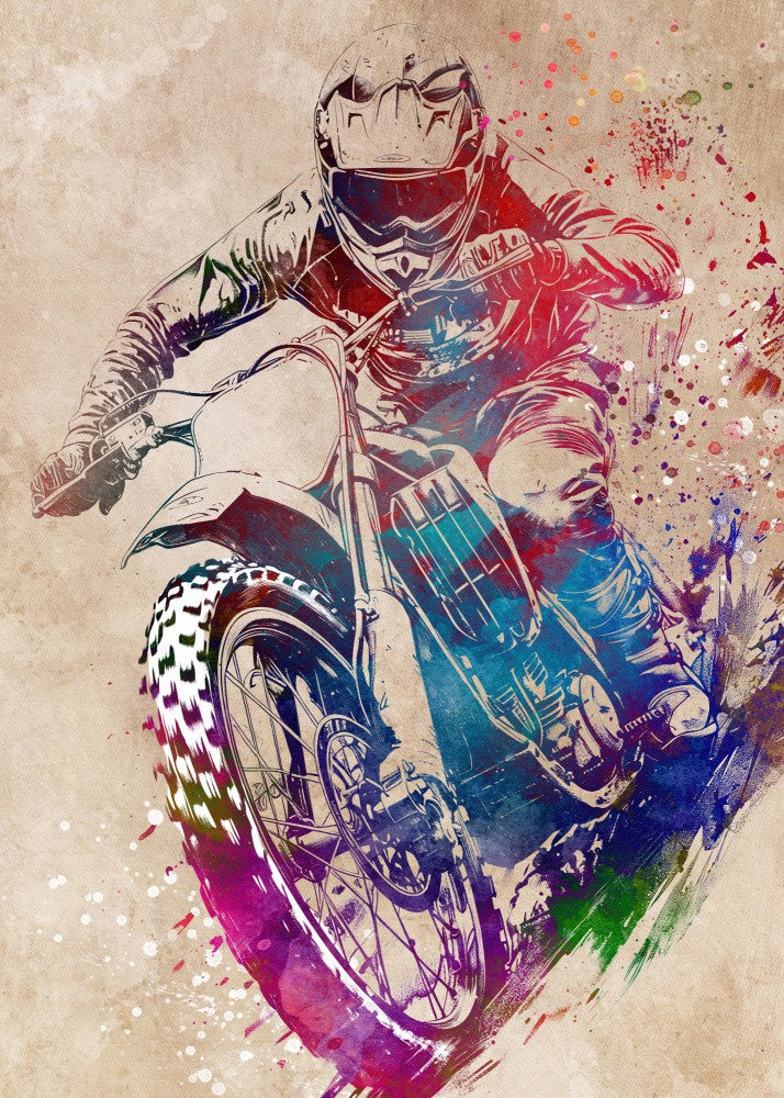Motor sport art