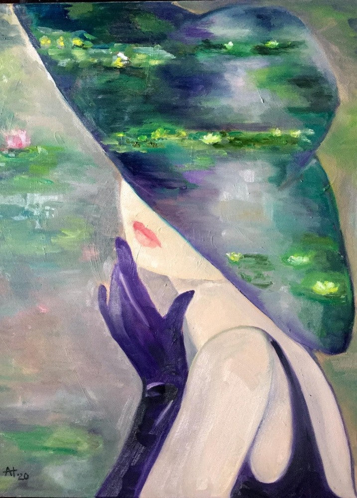 Monet in her hat