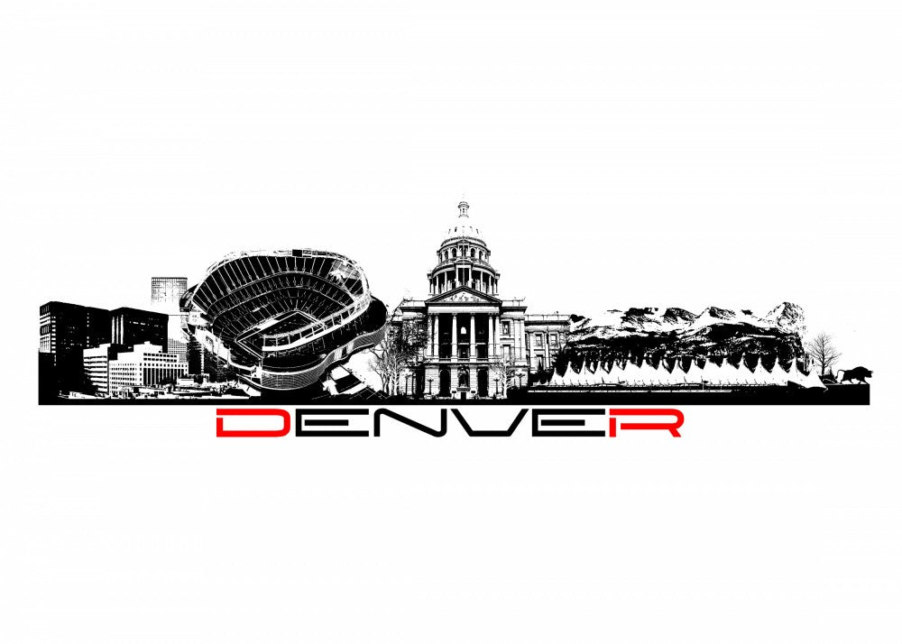 Denver Usa Skyline City Art (4)