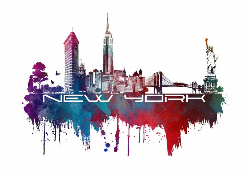 New York City Usa  Skyline City Art (3)